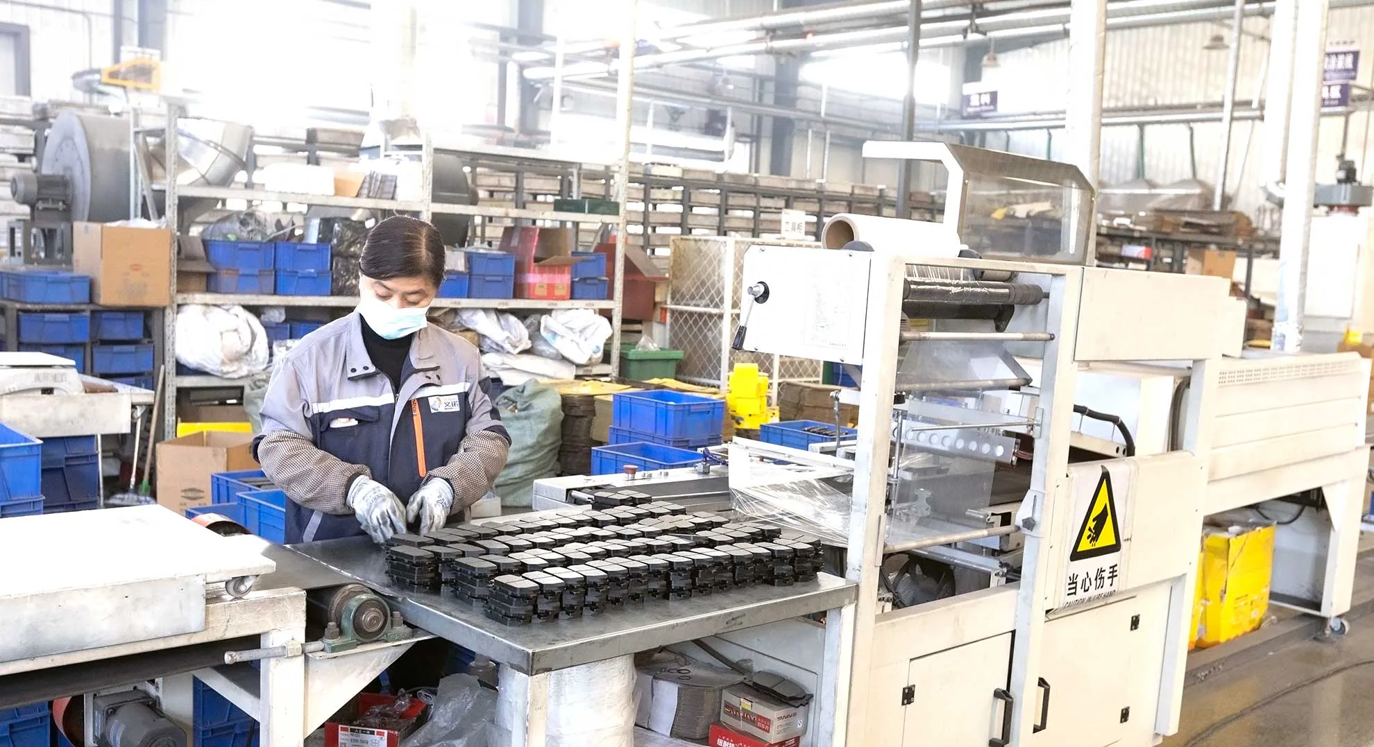 JIALI brake pad manufacturing facility